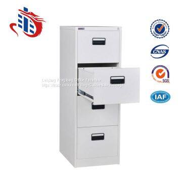 Современные простые металлические архивные шкафы для хранения с четырьмя ящиками photo-2
