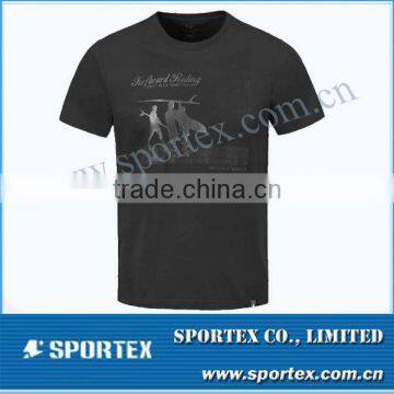 Functional Xiamen Sportex 100%polyester t shirt, o neck shirts, dry fit shirt OEM#13040