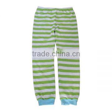 2017 pant for baby kids cotton fancy wholesale pants children stripe pants