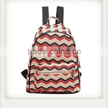 Wholesale High Quality Chevron Backpack photo-2