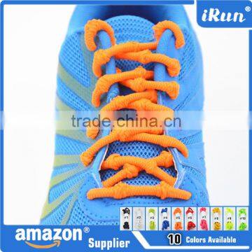 Wholesale Colorful Lazy Elastic Shoelaces With Knots~No Tie Knotted Shoelaces For Sneakers~Available in 10 Colors~Accept Custom photo-2