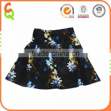 Digital Printing Skirt Hot Girls Short Skirt in Wholesale