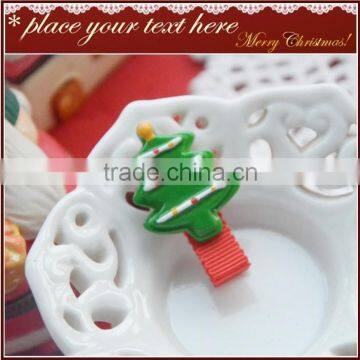 Wholesale Christmas Hair Accessories Gold Crown Decorative Hair Clips photo-2