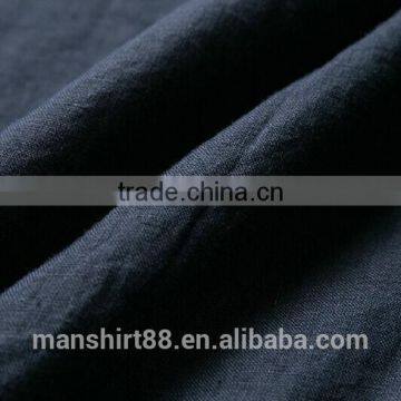 2017 CUSTOM ONE POCKET LINEN CASUAL MEN SHIRT photo-4