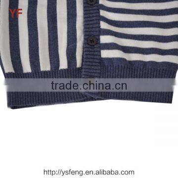 2016 New Design Boy's Stripes Jacquard Cardigan Sweater photo-4