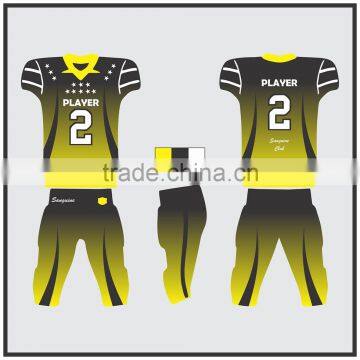 Shop Football Uniform in Any Design / Free Mock Up of American Uniform | Free Sample | Sublimation Uniform | Sports Uniform Make photo-5