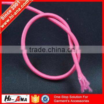 hi-ana cord2 ISO 9001 Factory Decorative round elastic cord