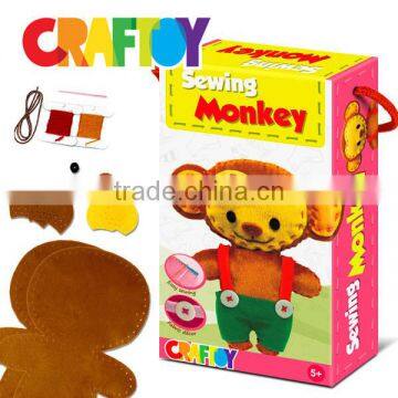 Teaching Material Make Your Sewing Animal Monkey photo-2