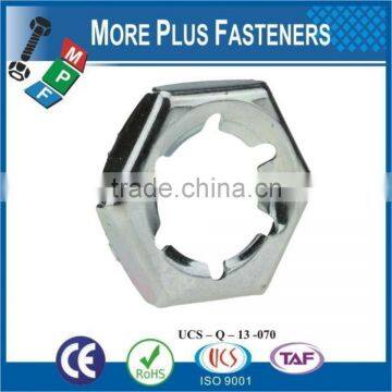Made in Taiwan Captive Stainless Steel Zinc Plated Hexagonal Self Locking Counter Nuts photo-4