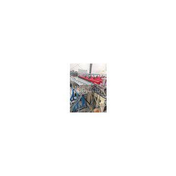 120kw Recyclable Conical Double Screw Extruder / WPC Foam Board Machine