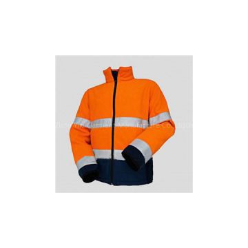 EN20471 Safety Reflective Red Strip Security Jackets