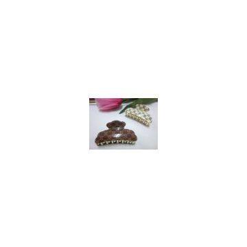 Hot Sale 2012 Newest 7.2cm Hairclip Acrylic Alloy Classic Brand Hair Claw Clip,4 Colors Available,free Shipping photo-3