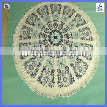 round towel/round towel microfibre/mandala round towel