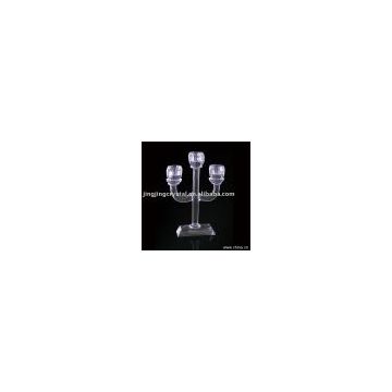 Crystal Candle holder,glass candle holder(JDZT-069)