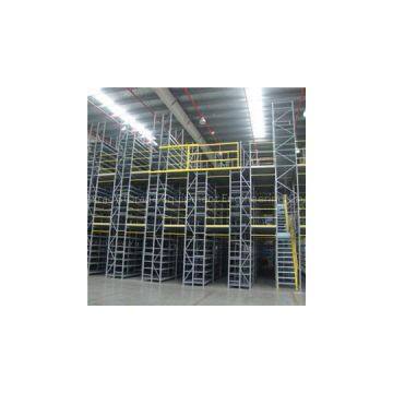 Warehouse Multi-layers Steel Mezzanine Shelving With High Capacity