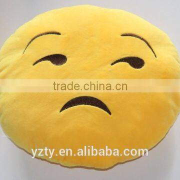 Custom 35cm 40cm 10cm Lovely Plush Emoji Pillows