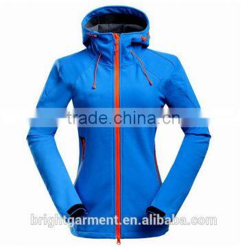 good quality fashional women soft shell jacket