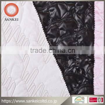 Quilting processing for mens wear