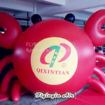 Advertising Inflatable Helium Balloons Air Crab for Outdoor Advertisement