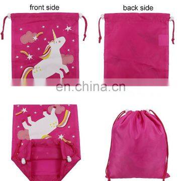 Custom Polyester/Wholesale Backpack/Promotional Drawstring Bag Polyester Drawstring Bag Waterproof Drawstring Bag