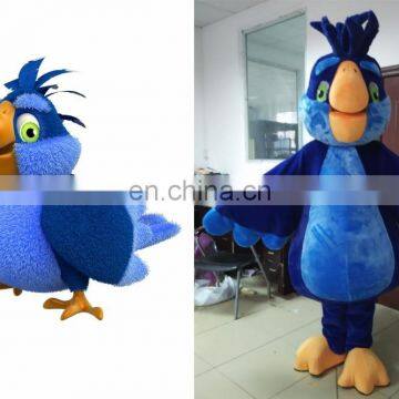 Custom parrot mascot costume for sale
