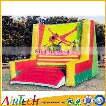 Big inflatable sticky wall for people