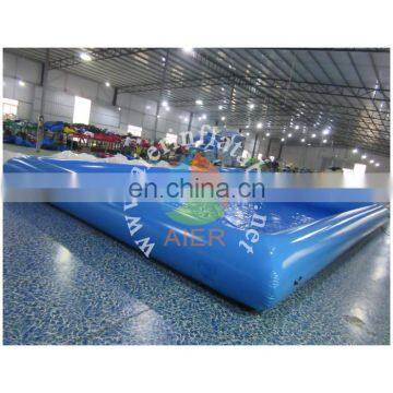 blue inflatable swimming pool, big pool for sale