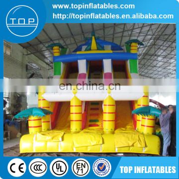 Water park dragon inflatable water slide for sale