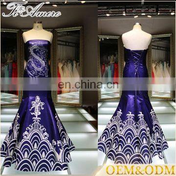 1A606 Chinese traditional art element cocktail dress evening dress 2016 from china