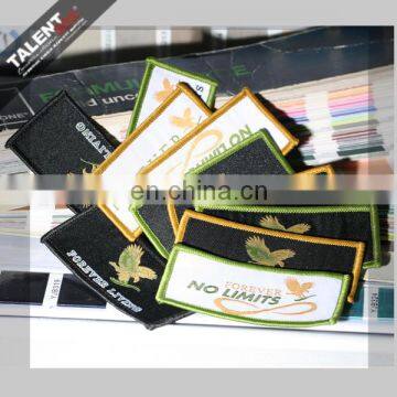 Custom Fashion Design Woven Embroidery Patches Badge for Clothings photo-4