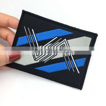 Custom Brand Logo Fabric Woven Patch/Badges For Islamic School Uniforms photo-2