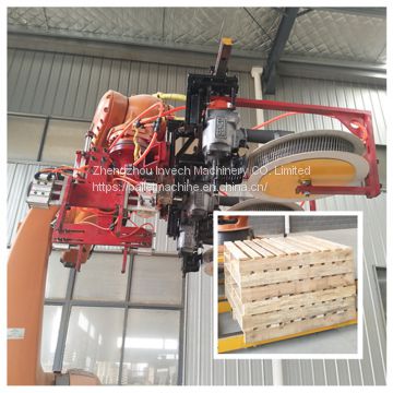 Wooden pallets production machines