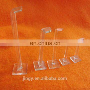 custom size clear acrylic hooks for sale