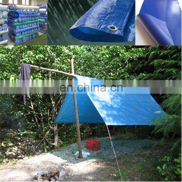 China manufacturer blue waterproof PE tarp