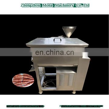 Smoked sausage production line /pork fish meat sausage making machine