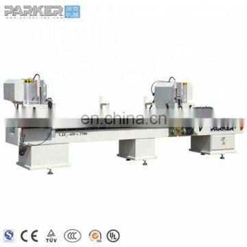 Aluminum And Plastic Profile Cutting Saw With Two Work Heads