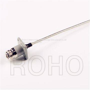 Flange Powder Injection RF Coaxial Straight N Female with Semi Steel 141 Cable Assembly