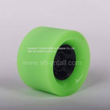 pu wheels for skate board 83*56   green pu wheels for skate board
