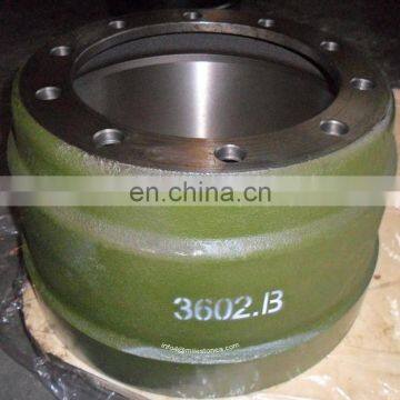 Factory brake drum 3602.B 3602B for truck trailer