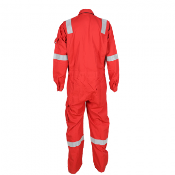 Cotton Fireproof Protective Coverall for Working Outdoors photo-3