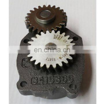 dongfeng diesel engine parts 6CT engine oil pump 3415365