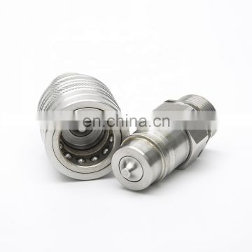 High quality no leak push and pull type 1/2 inch  ISO 7241 A  IRS hydraulic quick couplings for tractor