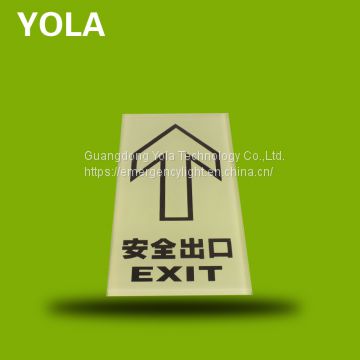 LED emergency exit signs evacuation lights  exit sign indicator outdoor lighting emergency lamps