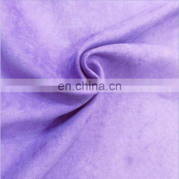 100%Polyester Spandex Suede Fabric brushed suede Knitted fabric for Home textile