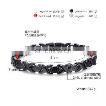 Hot Selling Korea Health Benefit Bio Titanium Lady Magnetic Bracelets 4 in 1 photo-4