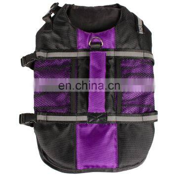 XXS reflective pet life jacket purple dog life vest