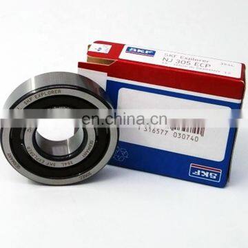 Cylindrical roller bearing NU305 NUP305 NJ305 size 25x62x17mm bearings NU 305 NUP 305 NJ 305