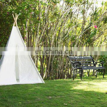 Canvas 100% Cotton Kids Play Tent Kids Play Teepee Tent Camping Teepee Tent for Indoor photo-4
