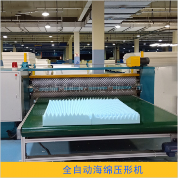 Double Pressure Rollers Profile Foam Cutting Machine For Mattress