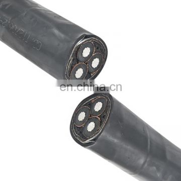 Construction outdoor YJLV22 3*70 electric power cable